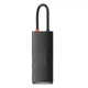 USB-хаб Baseus Lite Series 6-Port Type-C HUB Docking Station (to HDMI+USB3.0*2+Type-C Data+SD) Black - зображення 4