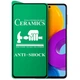 Защитное стекло Ceramic Samsung M52 Black - изображение 1