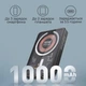 УМБ Promate TransPack-10 10 000 mAh, 20W PD USB-C порт, 22.5W QC USB-A порт, 15W MagSafe Black (transpack-10.black) - зображення 2