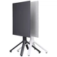 База для столу SCAB Design Nemo Folding 5070 H73 Antracite - зображення 3