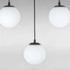 Люстра подвесная levistella 756PR150F-5 BK+WH (700) черный, плафон белый - изображение 3