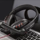 Игровые наушники проводные полноразмерные Ovleng X6-3.5 мм гарнитура с микрофоном для PS4, PS5, компьютера Black-Red - изображение 3