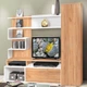 Стенка в гостиную Бари Modern из ДСП Белый + Дуб крафт золотой - изображение 1