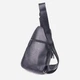 Сумка-слинг мужская кожаная Vintage 21307 Черная (leather-21307) - изображение 2
