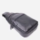 Сумка-слинг мужская кожаная Vintage 21307 Черная (leather-21307) - изображение 3