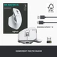Миша Bluetooth Logitech MX Master 3S Pale Grey (910-006560) - зображення 8