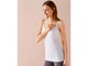 Майка для кормящих мам с вшитым топом для женщины Esmara LYCRA® 362298_381755 S Белый - изображение 2