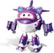 Делюкс трансформер Super Wings Supercharged Crystal Airplane Суперзаряженная Кристалл Супер Крылья (EU740963) - изображение 1