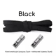 Эластичные плоские шнурки для обуви FASTLACES T66-2 Black - изображение 1