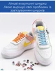Еластичні плоскі шнурки FASTLACES T36-3 White - зображення 7