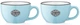 Набор чашки голубые керамические ARDESTO Floerino 2х480 мл (AR3485BL) - изображение 1