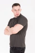 Футболка поло мужская TvoePolo однотонное XXL Хаки болотный (5720-25xxl) - изображение 2