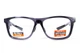 Очки под диоптрии Global Vision RX-T Gray (rx-able) (clear), прозрачные в темно-серой полупрозрачной оправе - изображение 3