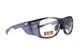Очки под диоптрии Global Vision RX-T Gray (rx-able) (clear), прозрачные в темно-серой полупрозрачной оправе - изображение 4