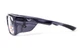 Очки под диоптрии Global Vision RX-T Gray (rx-able) (clear), прозрачные в темно-серой полупрозрачной оправе - изображение 5