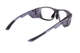 Очки под диоптрии Global Vision RX-T Gray (rx-able) (clear), прозрачные в темно-серой полупрозрачной оправе - изображение 6