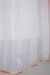 Кухонный комплект 270х170см., шторы и тюль, VR текстиль. Цвет персиковый с коричневым и белым. Код 038к - изображение 6