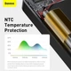 Павербанк 10000 mah 15W 3A PowerBank с быстрой зарядкой Baseus Bipow Digital Display Портативный аккумулятор внешний аккумулятор 2USB+Type-C (PPDML-I01) - изображение 15