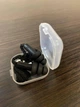 Беруші силіконові бервуха в пластиковому кейсі на шнурівці Silicone Earplugs Black - изображение 3