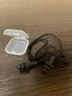 Беруші силіконові бервуха в пластиковому кейсі на шнурівці Silicone Earplugs Black - изображение 4