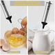 Капучинатор для молока электрический от USB Schwarz&Mayer Milk Frother капучинатор мощный пеновзбиватель из нержавеющей стали 2 скорости + 3 выборчных трафарета в КОМПЛЕКТЕ - изображение 3