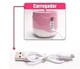 Чашка блендер CHUBBY DM-888 1800 мАч 30W с зарядкой от USB 400 мл фитнес-блендер розовая - изображение 7
