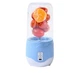 Чашка блендер CHUBBY DM-888 1800 мАч 30W с зарядкой от USB 400 мл фитнес-блендер голубая - изображение 3