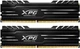 Pamięć&nbsp;ADATA DDR4-3600 32768MB PC4-28800 (Kit of 2x16384) XPG Gammix D10 Black (AX4U360016G18I-DB10) - obraz 2