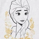 Детская летняя ночная рубашка для девочки Disney Frozen DIS FROZ 52 04 9367 122 см Серая (5904009116050) - изображение 7