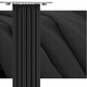 Штора Vipro Group Decora 140 х 250 см на тесьме (404-61) графит - изображение 1