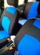 Авто чехлы VOLKSWAGEN Golf 2004>2007 mk V Pok-ter Classic Plus с синей вставкой - изображение 2