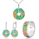 Серебряное кольцо с эмалью P002553.1 - изображение 2