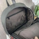 Женский городской мини рюкзак сумка трансформер маленький рюкзак Зеленый черный (166445) - изображение 9