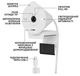 Веб-камера Logitech BRIO 300 FHD White (960-001442) (6857746) - зображення 6