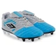 Бутсы футбольные Zelart Tika Action 2004-36 размер 40 Silver-Blue - изображение 3