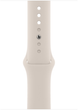 Smartwatch Apple Watch Series 8 GPS + Cellular 45mm Gold Stainless Steel Case with Starlight Sport Band (MNKM3) - obraz 3