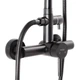 Душова колона MIXXUS SUS-003-J BLACK зі змішувачем з нерж. сталі SUS304 (Колір чорний) (MI2807) - изображение 2