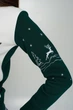 Різдвяний жіночий світшот з Оленями Green XXL | 52-54 UKRS-8831 UkrGlamour - изображение 4