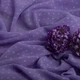 Тканина шифон жакард 150 см 75 гр/м2 легка, повітряна, для суконь, спідниць, блузок, дитячого одягу бузок м.п. - зображення 3