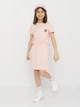 Детское летнее платье для девочки Coccodrillo Everyday Girl WC2129201EVG-007 104 см Розовое (5904705750251) - изображение 3