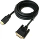 Кабель Viewcon HDMI-DVI (VD066-2M) - зображення 1
