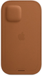 Чохол-кишеня Apple MagSafe Leather Sleeve для Apple iPhone 12 mini Saddle Brown (MHMP3) - зображення 4