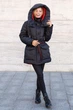 Зимова куртка Miorichi Магда 56 Чорний (01123-black56) - зображення 8