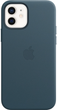 Etui Apple MagSafe Leather Case do Apple iPhone 12/12 Pro Baltic Blue (MHKE3) - obraz 4