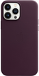 Etui Apple MagSafe Leather Case do Apple iPhone 13 Pro Max Dark Cherry (MM1M3) - obraz 2