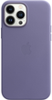 Etui Apple MagSafe Leather Case do Apple iPhone 13 Pro Max Wisteria (MM1P3) - obraz 2