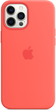 Панель Apple MagSafe Silicone Case для Apple iPhone 12 Pro Max Pink Citrus (MHL93) - зображення 4