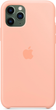 Etui Apple Silicone Case do Apple iPhone 11 Pro Grapefruit (MY1E2) - obraz 3
