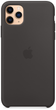 Etui Apple Silicone Case do Apple iPhone 11 Pro Max Black (MX002) - obraz 4