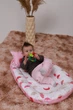 Кокон+подушка NIFO 1515 One Size Розовый (2000989195887) - изображение 2